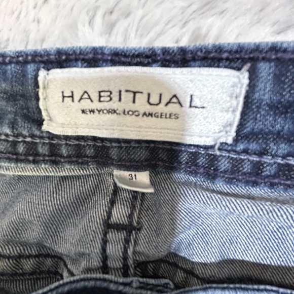 Habitual Dark Blue Straight Leg Eventide Jeans size 31x33 - Picture 10 of 10
